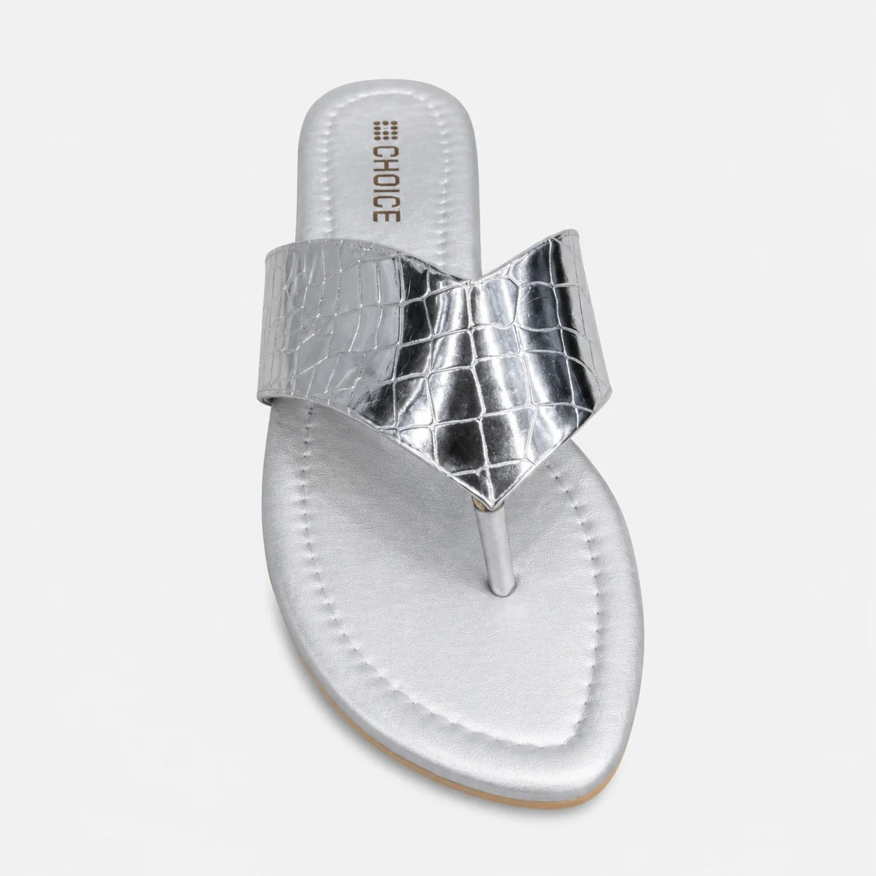 Casual & Fancy Chappal - Silver | 10138