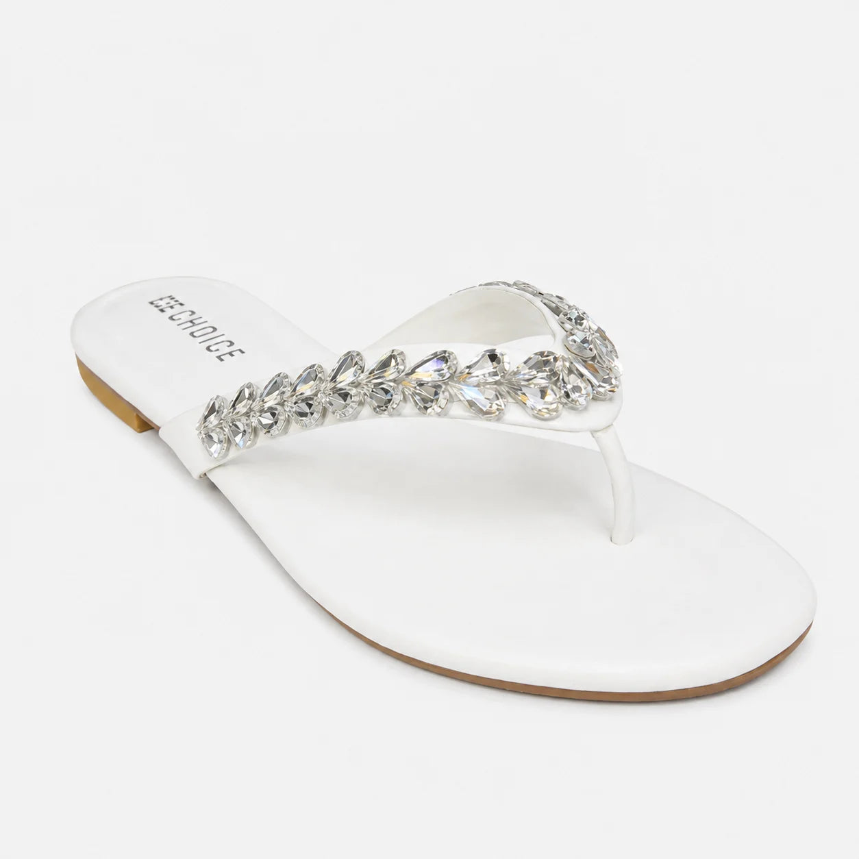 Casual & Fancy Chappal - White | 10182
