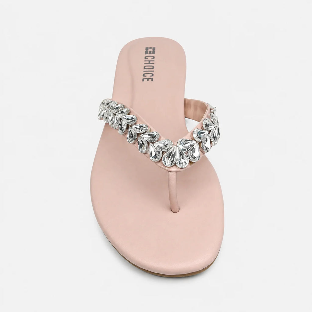 Casual & Fancy Chappal - Pink | 10182