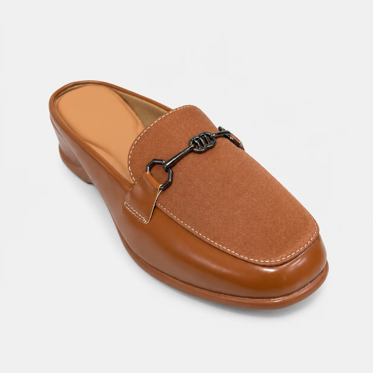 PU Sole Slipper - Brown | 11221