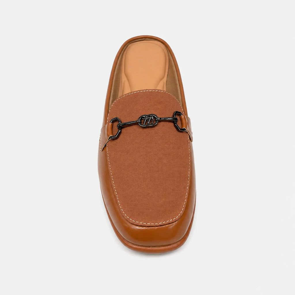 PU Sole Slipper - Brown | 11221
