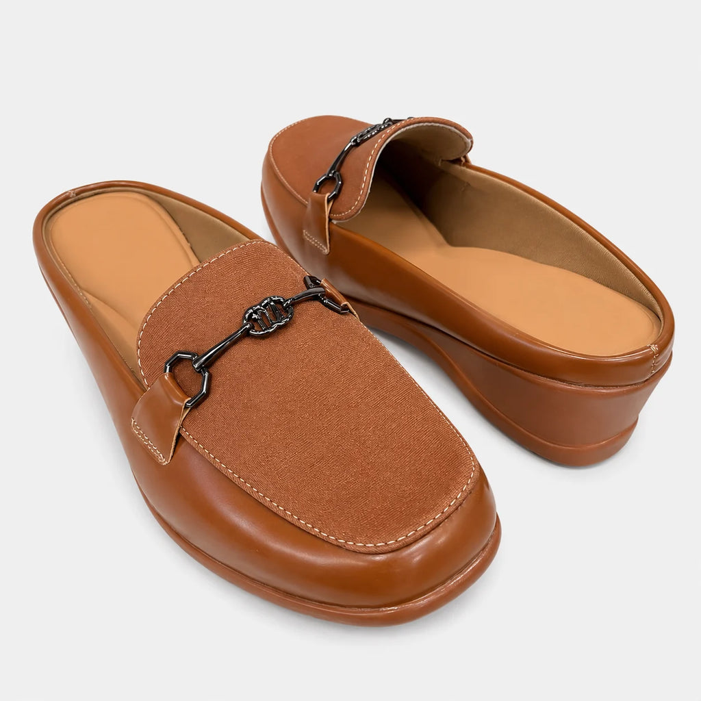 PU Sole Slipper - Black | 11221