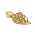 Ladies Fancy Block Heel  Slipper-17539
