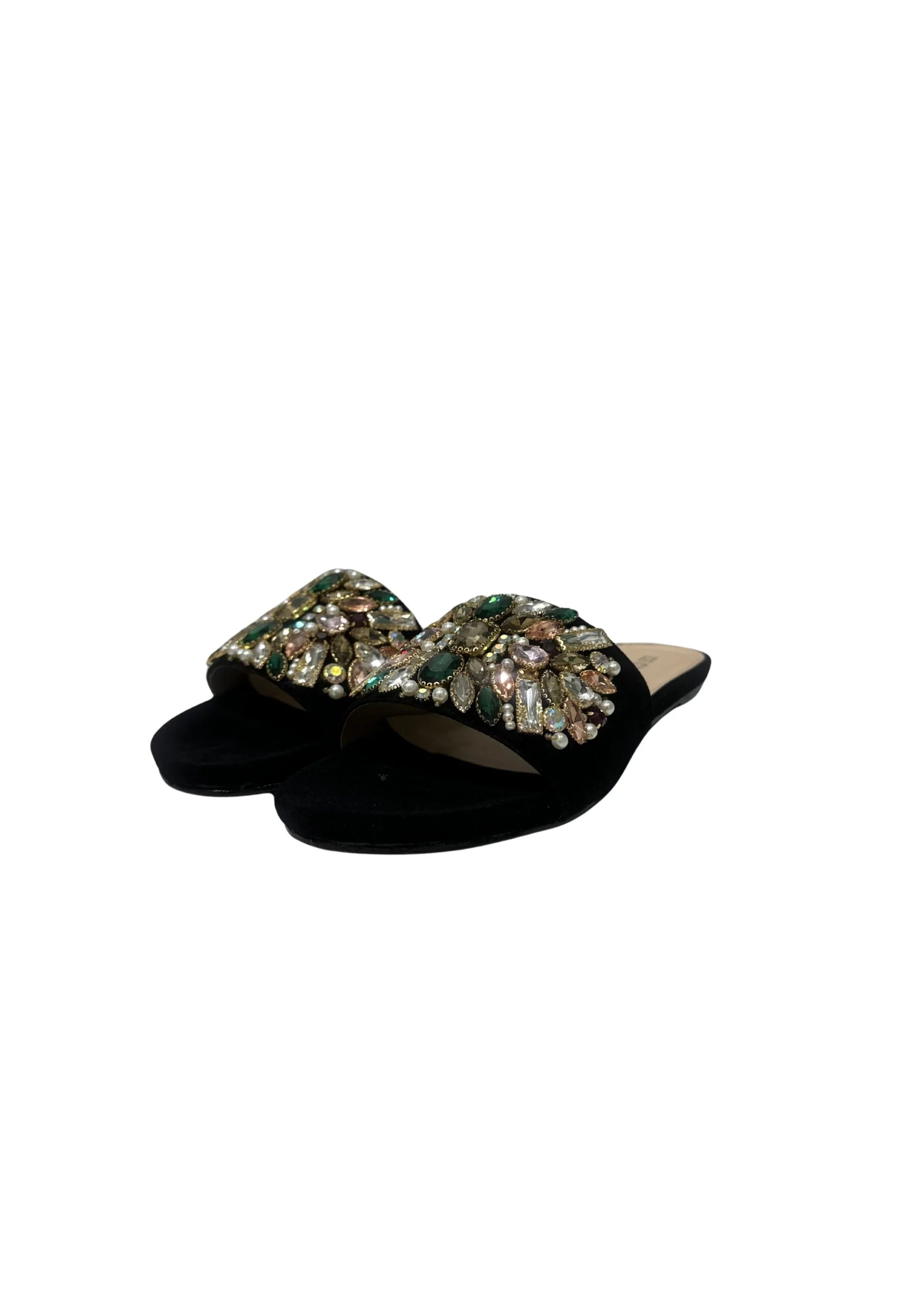 Ladies Fancy Flat Slipper-12520