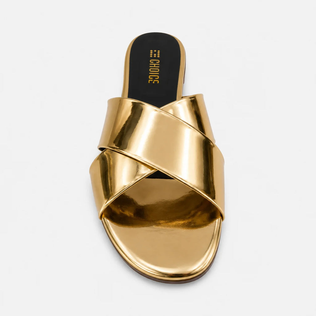 Flat Slipper - Peach | 12554