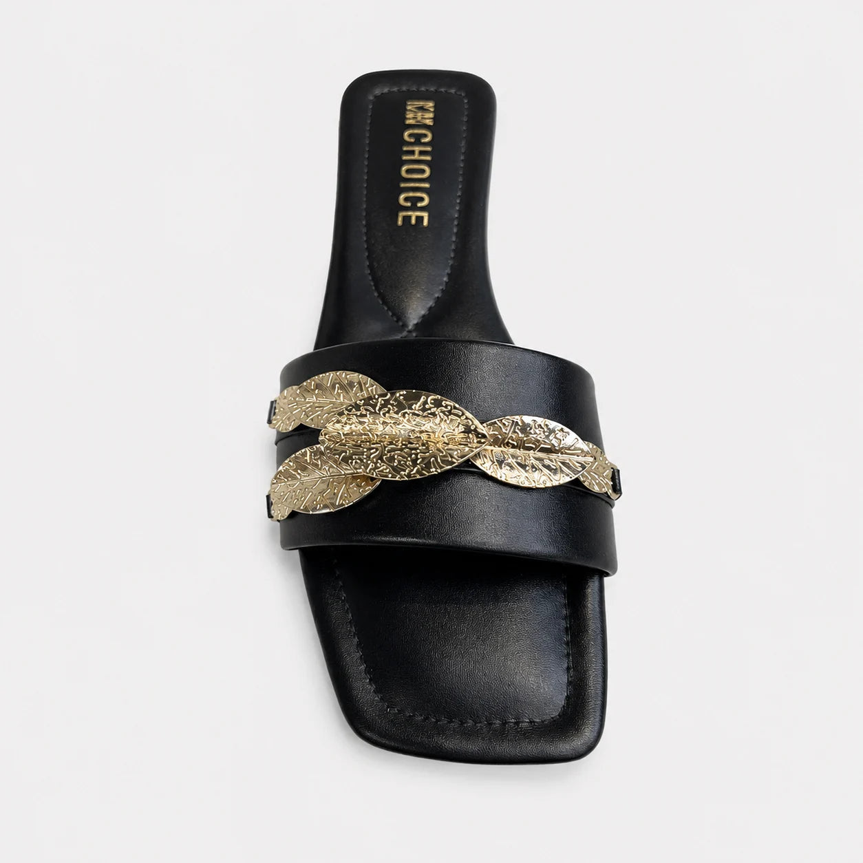 Flat Slipper - Black | 12567