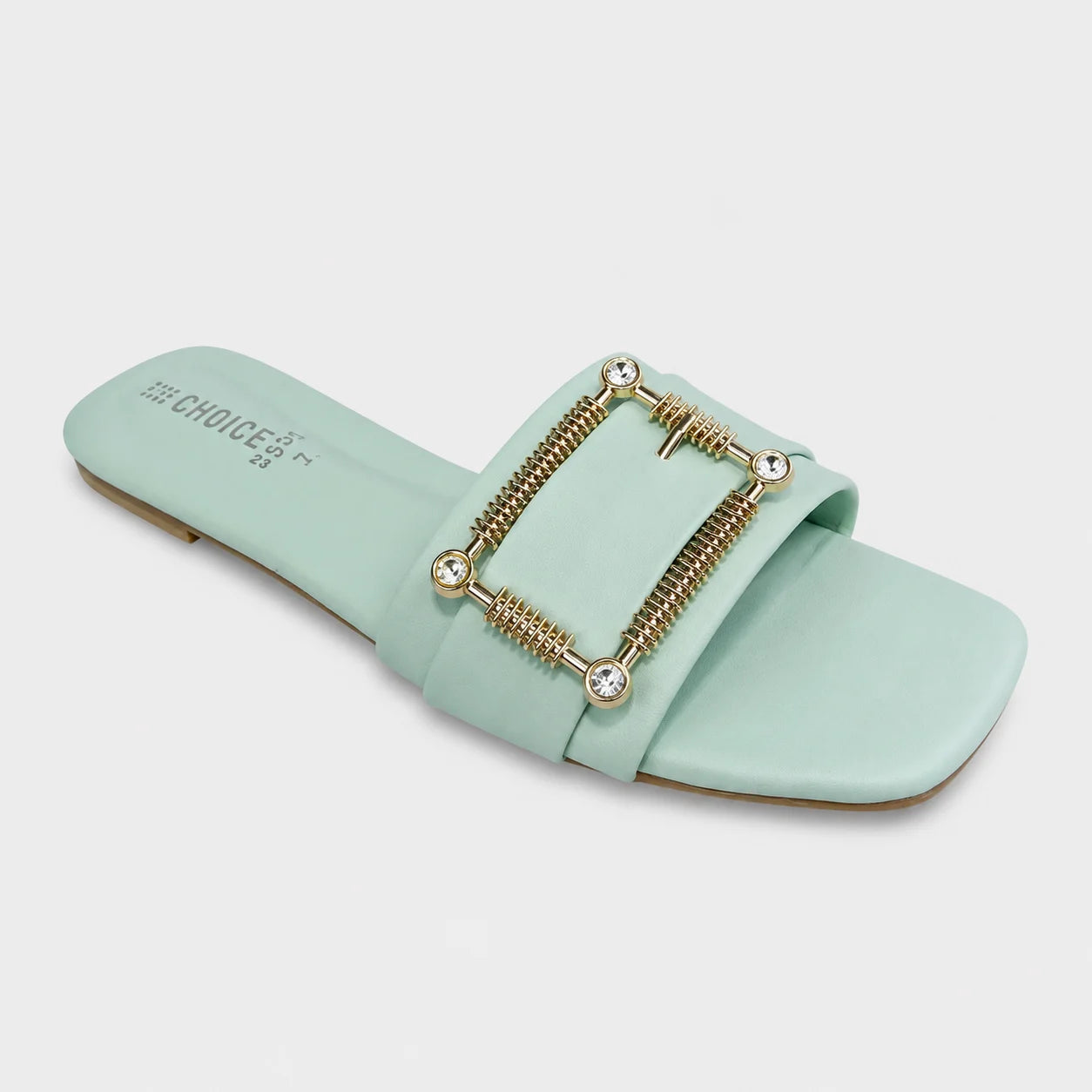 Flat Slipper - Green | 12570