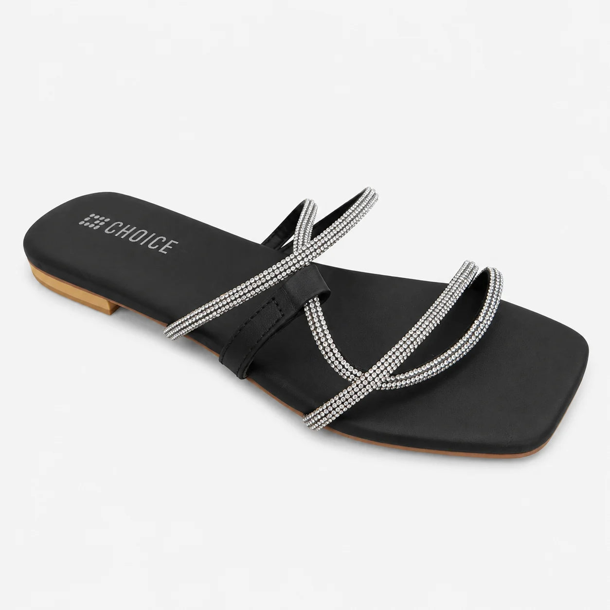 Flat Slipper - Black | 12666