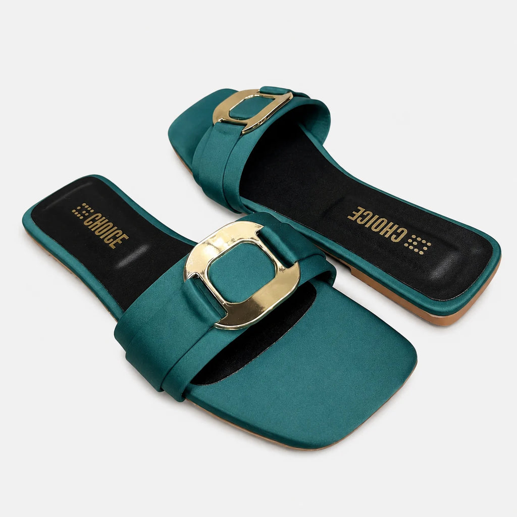 Flat Slipper - Black | 12689