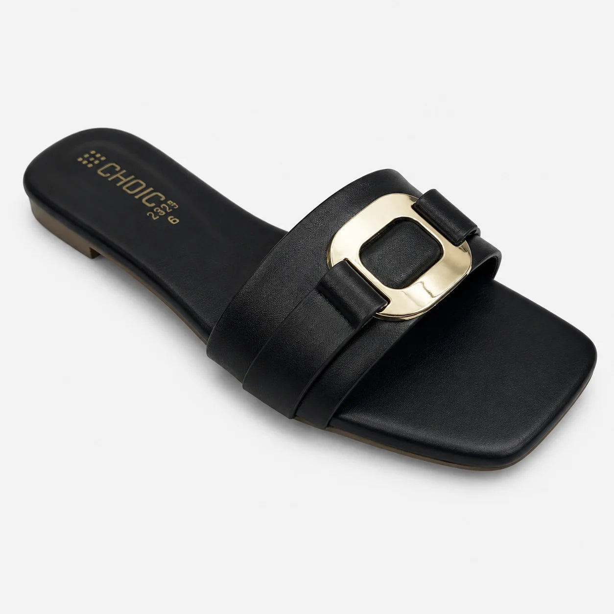 Flat Slipper - Black | 12689