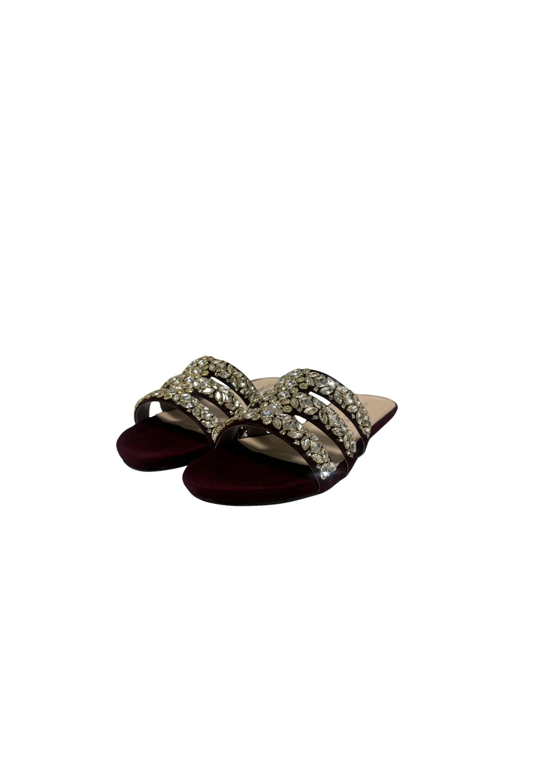 Ladies Fancy Flat Slipper-12715