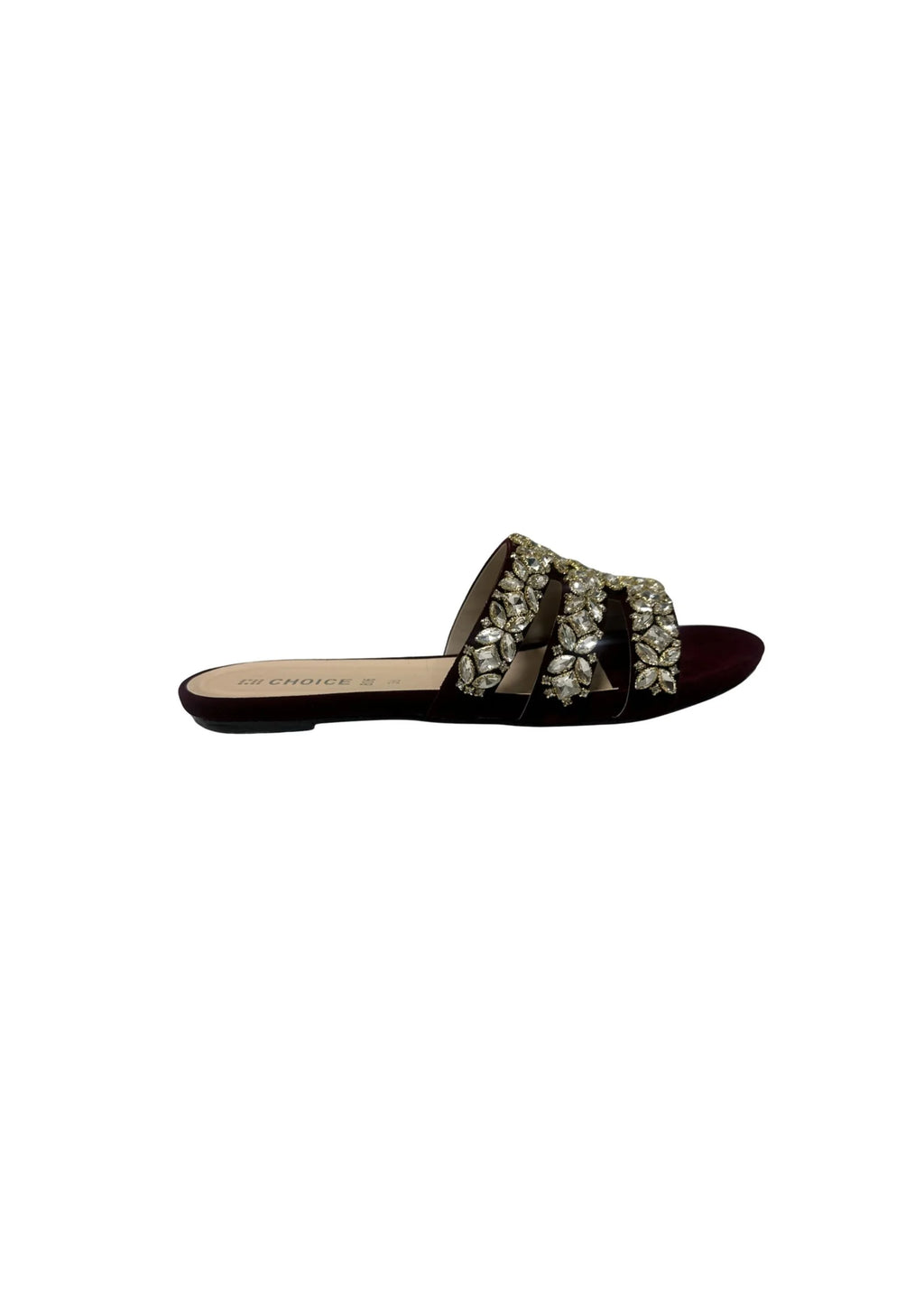Ladies Fancy Flat Slipper-12715