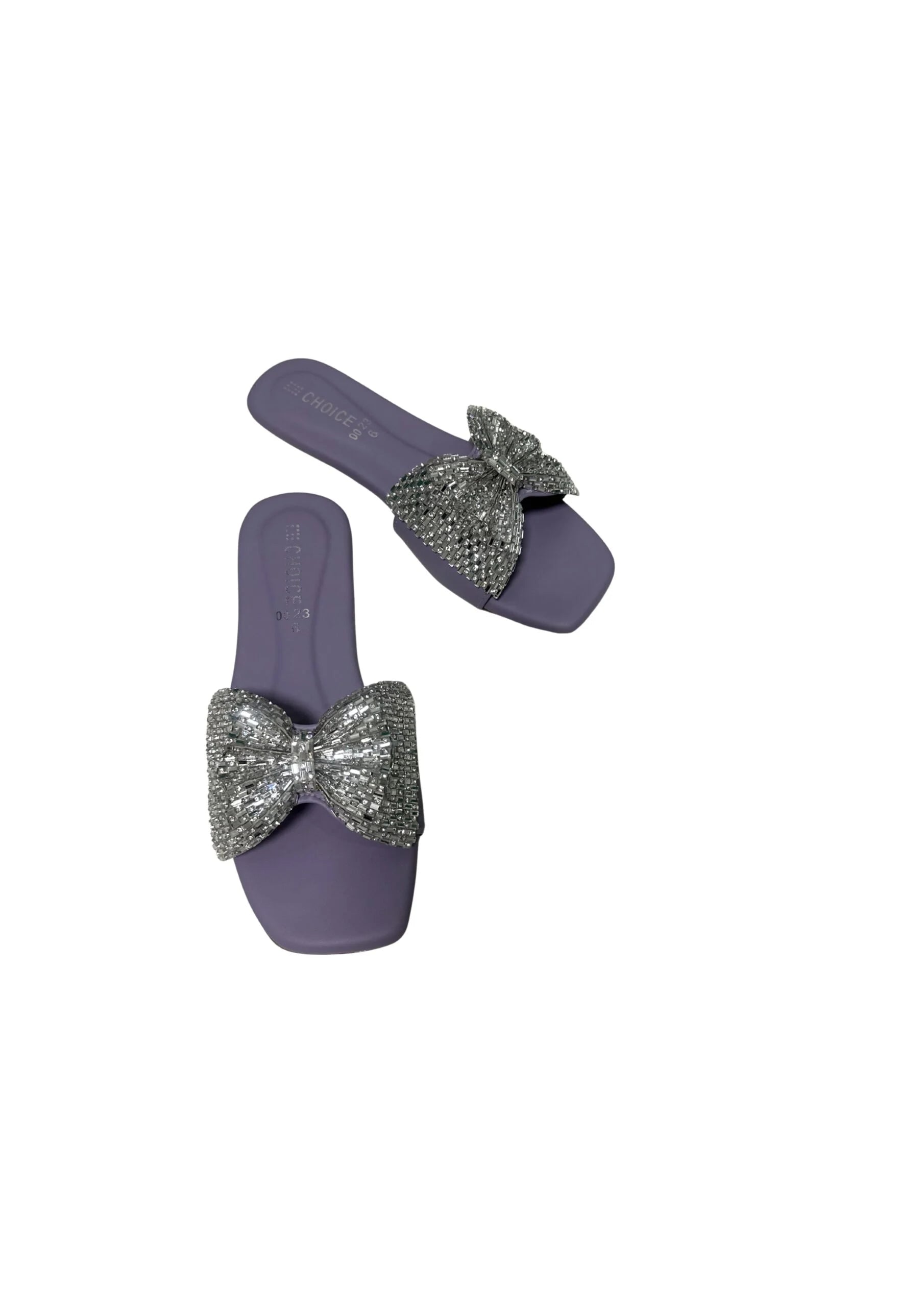 Ladies Fancy Flat Slipper-12742