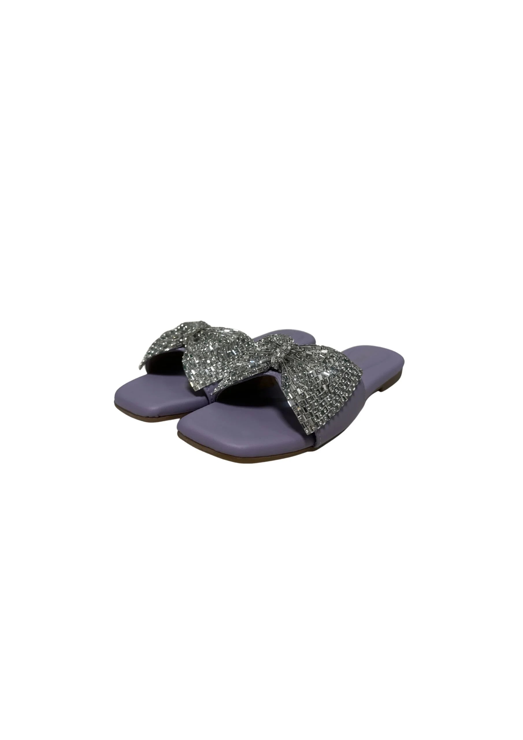 Ladies Fancy Flat Slipper-12742