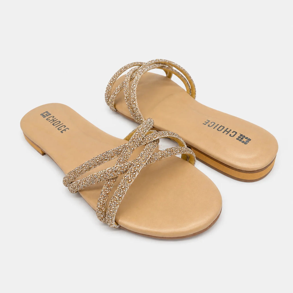 Flat Slipper - Mustard | 12745