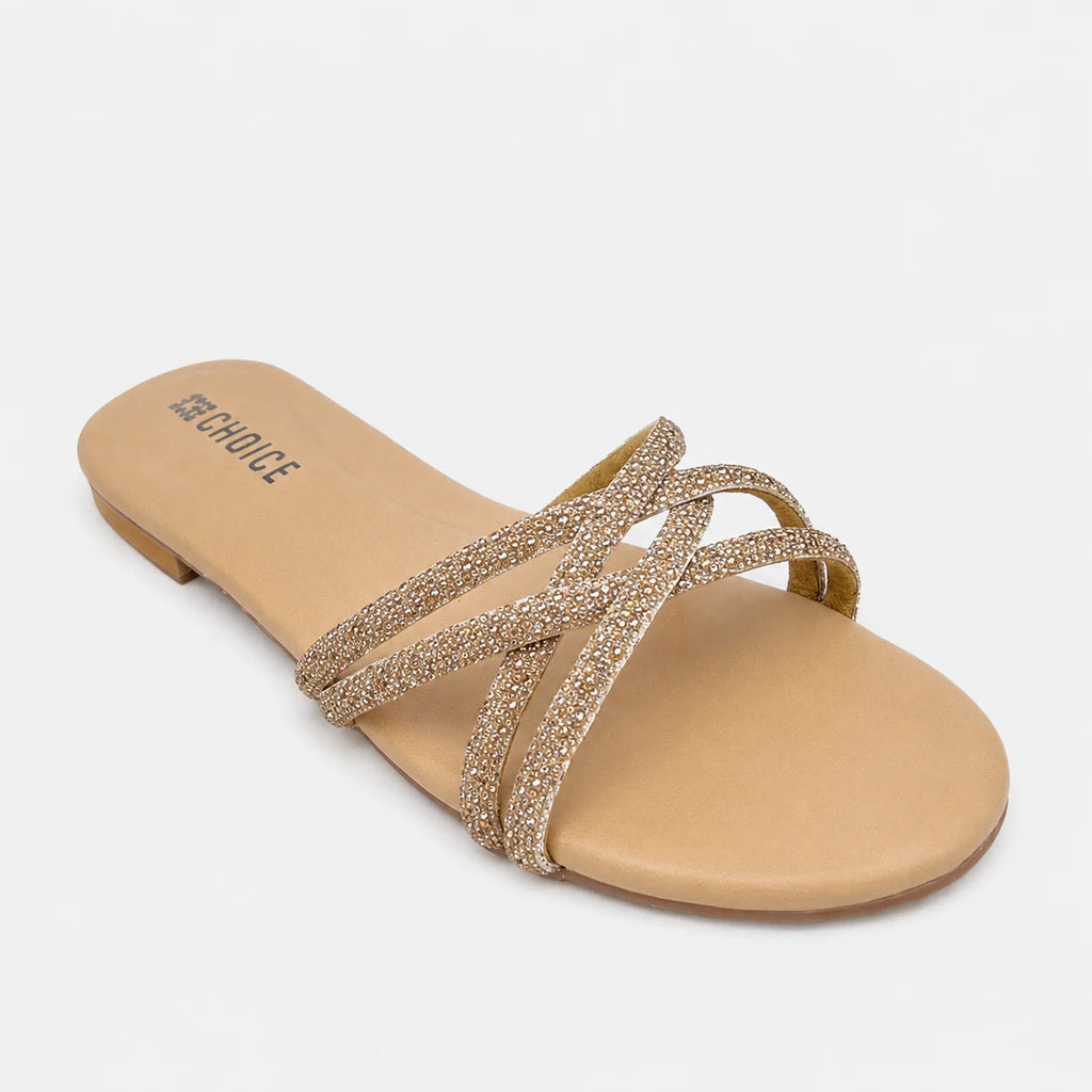 Flat Slipper - Mustard | 12745