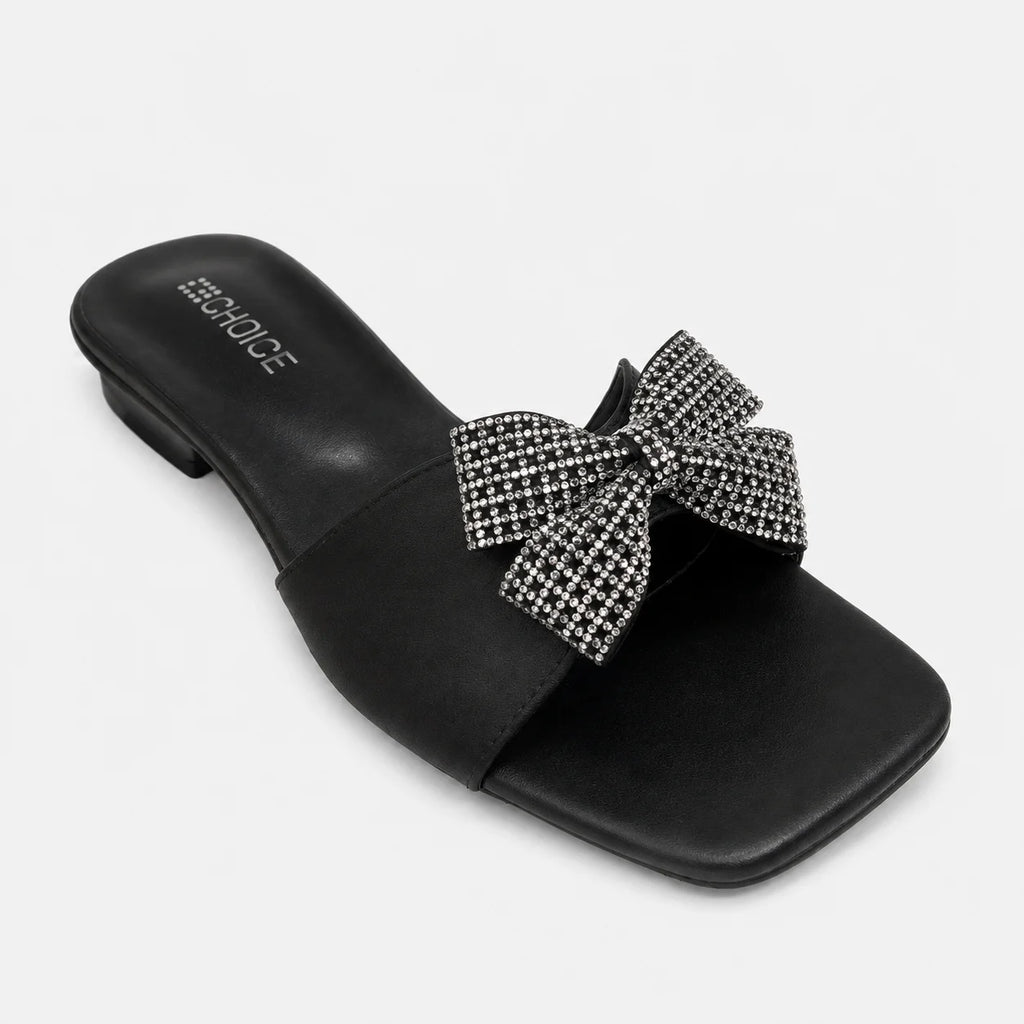 Flat Slipper - Black | 12791