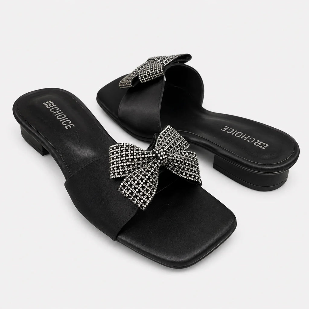 Flat Slipper - Black | 12791