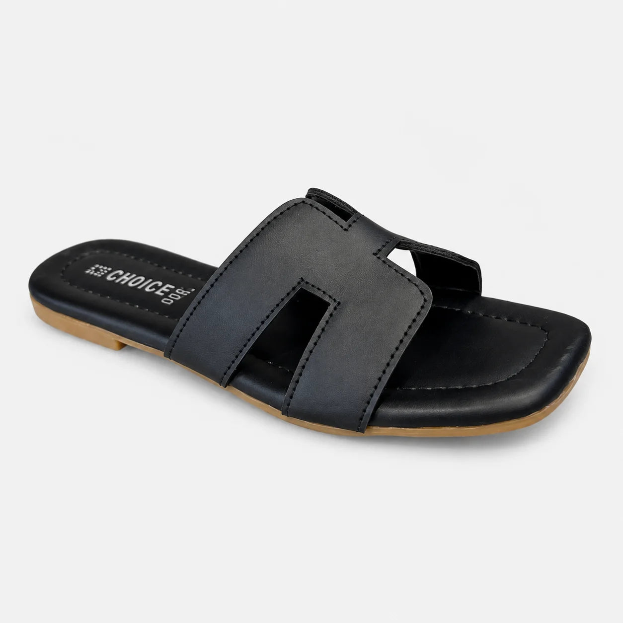 Flat Slipper - Black | 12819