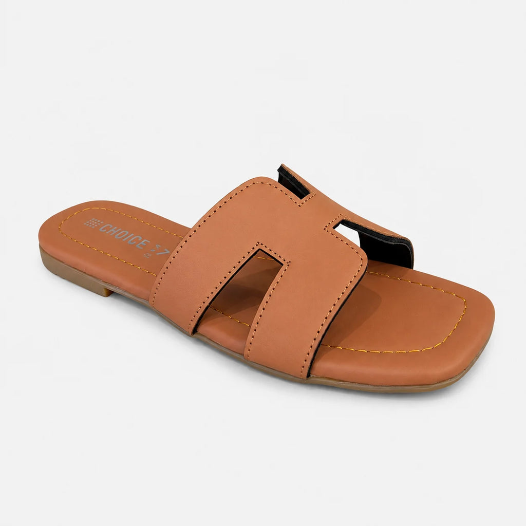 Flat Slipper - Mustard | 12819