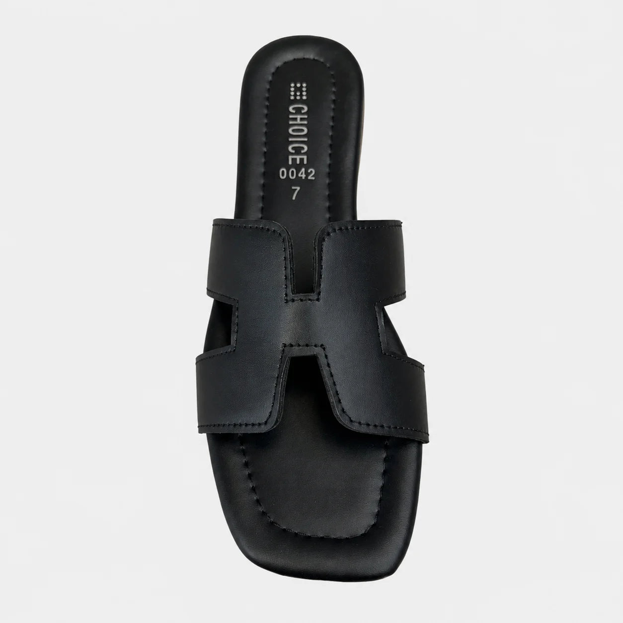 Flat Slipper - Black | 12819