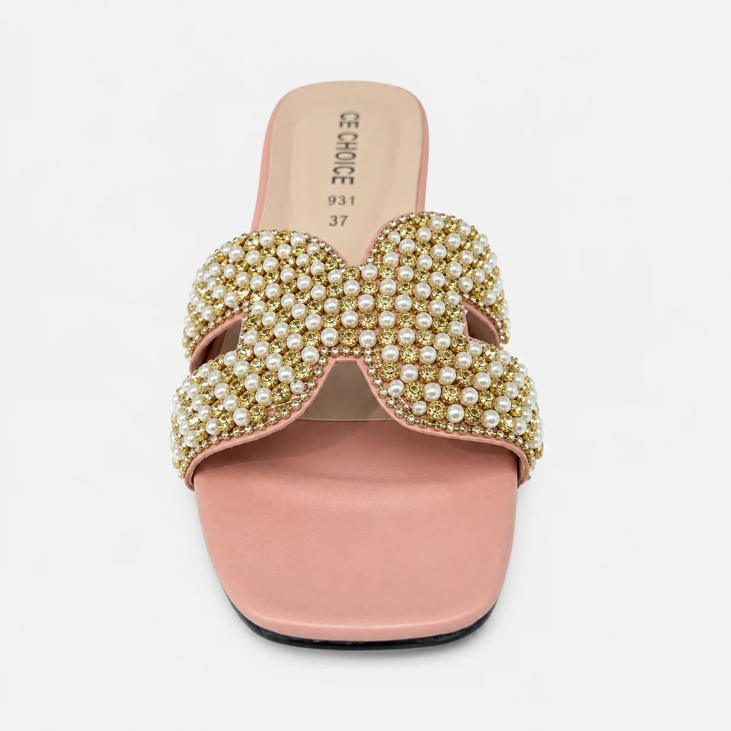 Flat Slipper - Pink | 12854