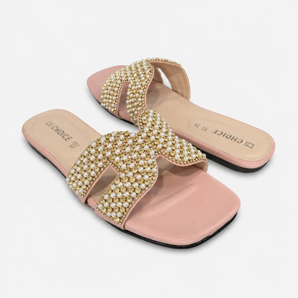 Flat Slipper - Pink | 12854