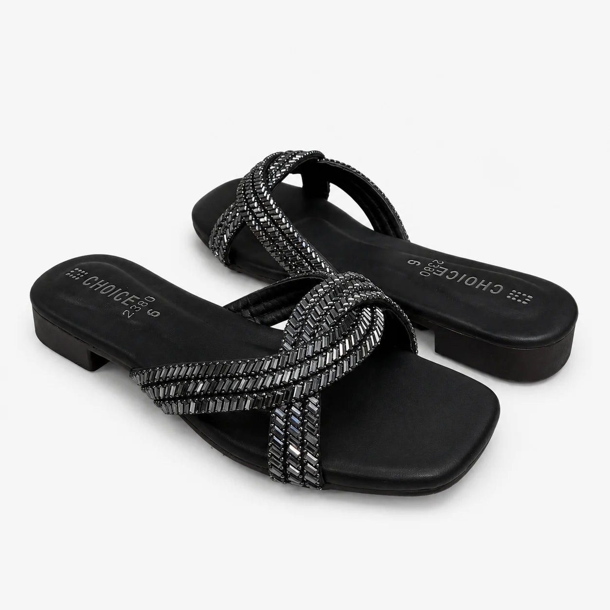 Flat Slipper - White | 12867