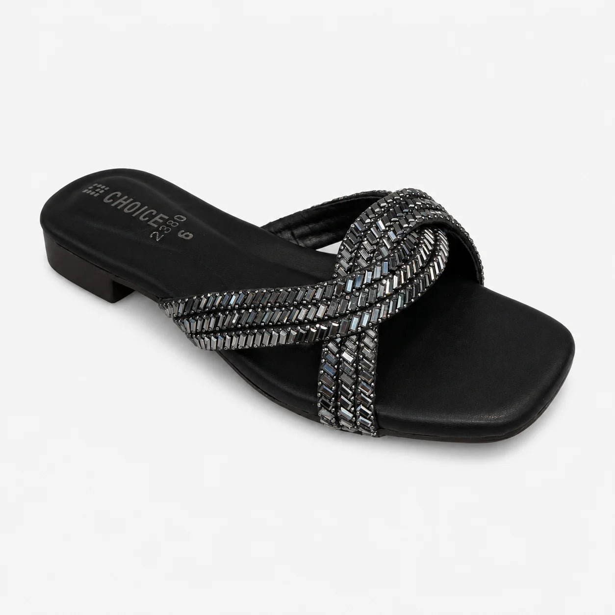 Flat Slipper - Black | 12867