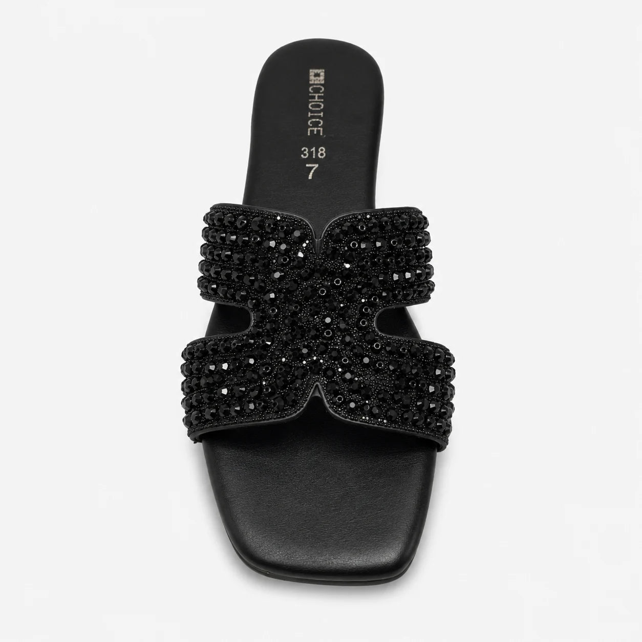Flat Slipper - Black | 12871