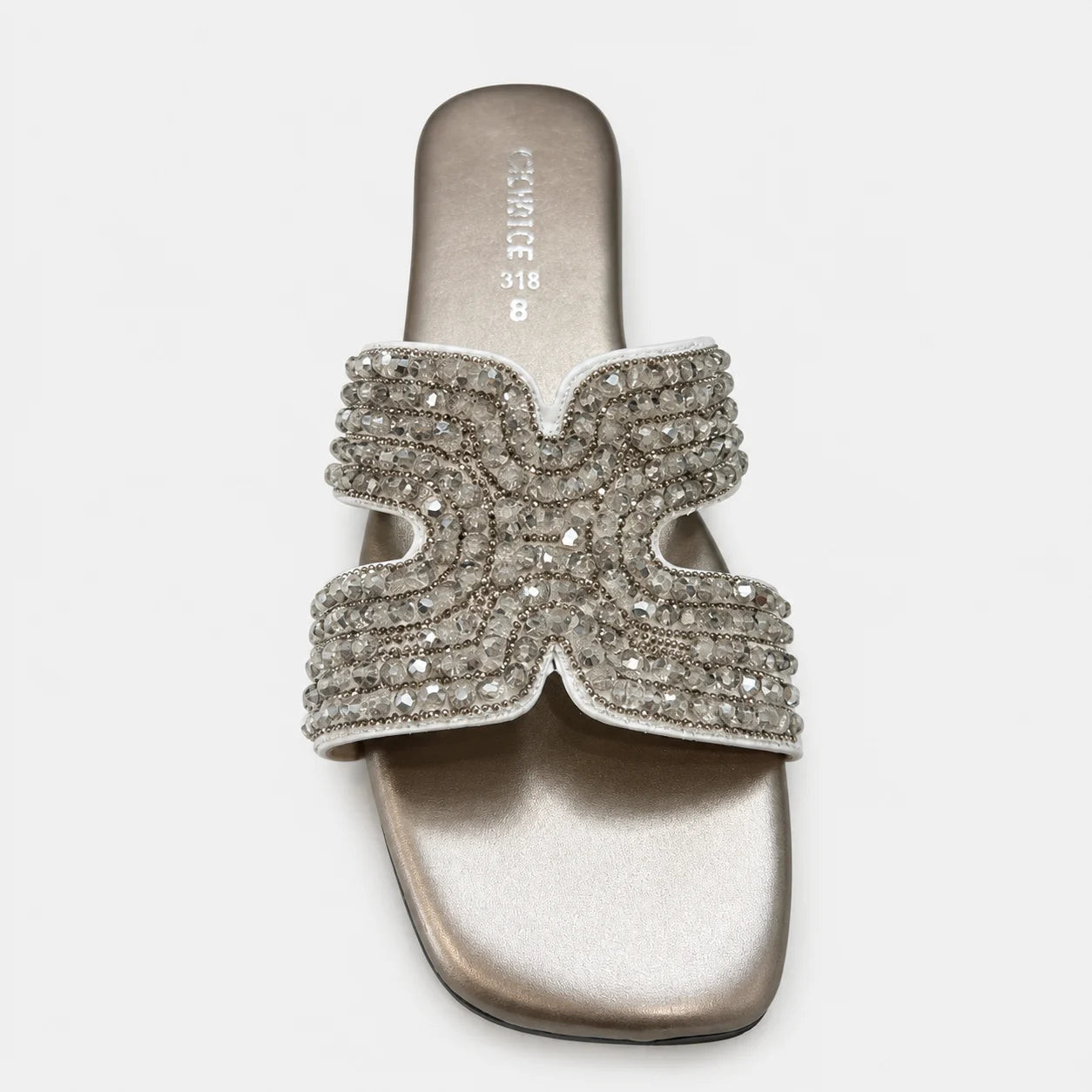 Flat Slipper - Gray | 12871