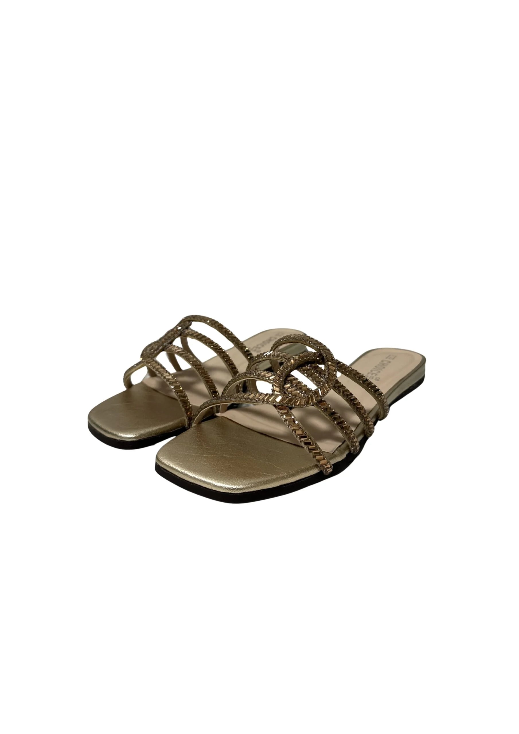 Ladies Fancy Flat Slipper-12872