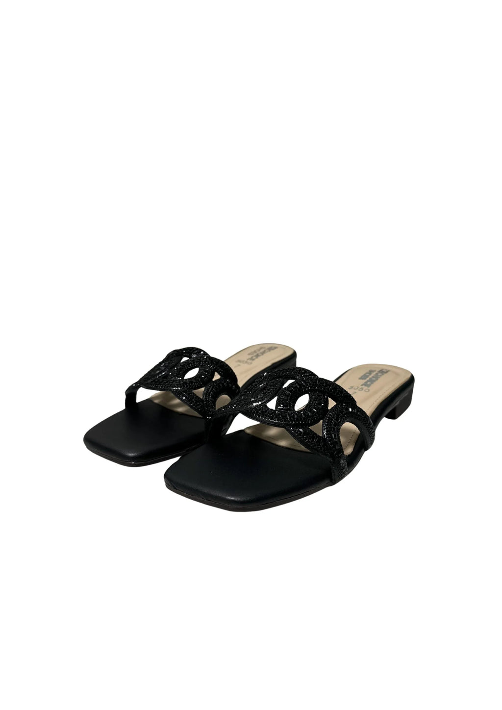 Ladies Fancy Flat Slipper-12876