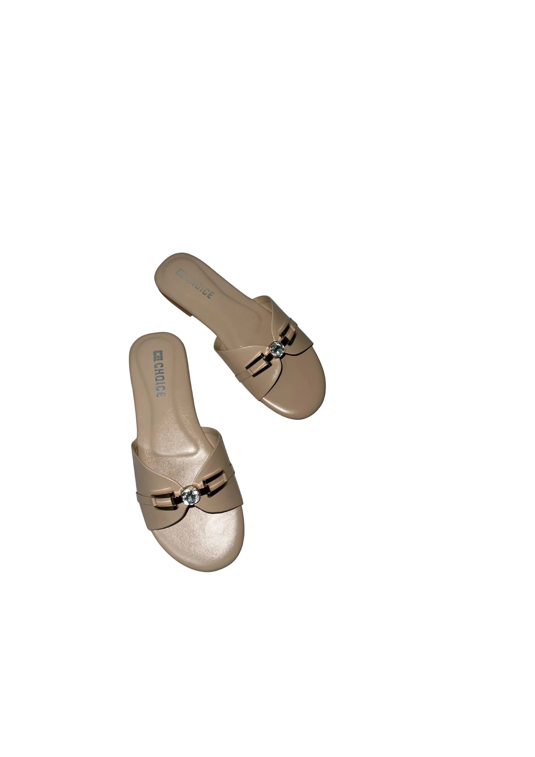 Ladies Fancy Flat Slipper-12877