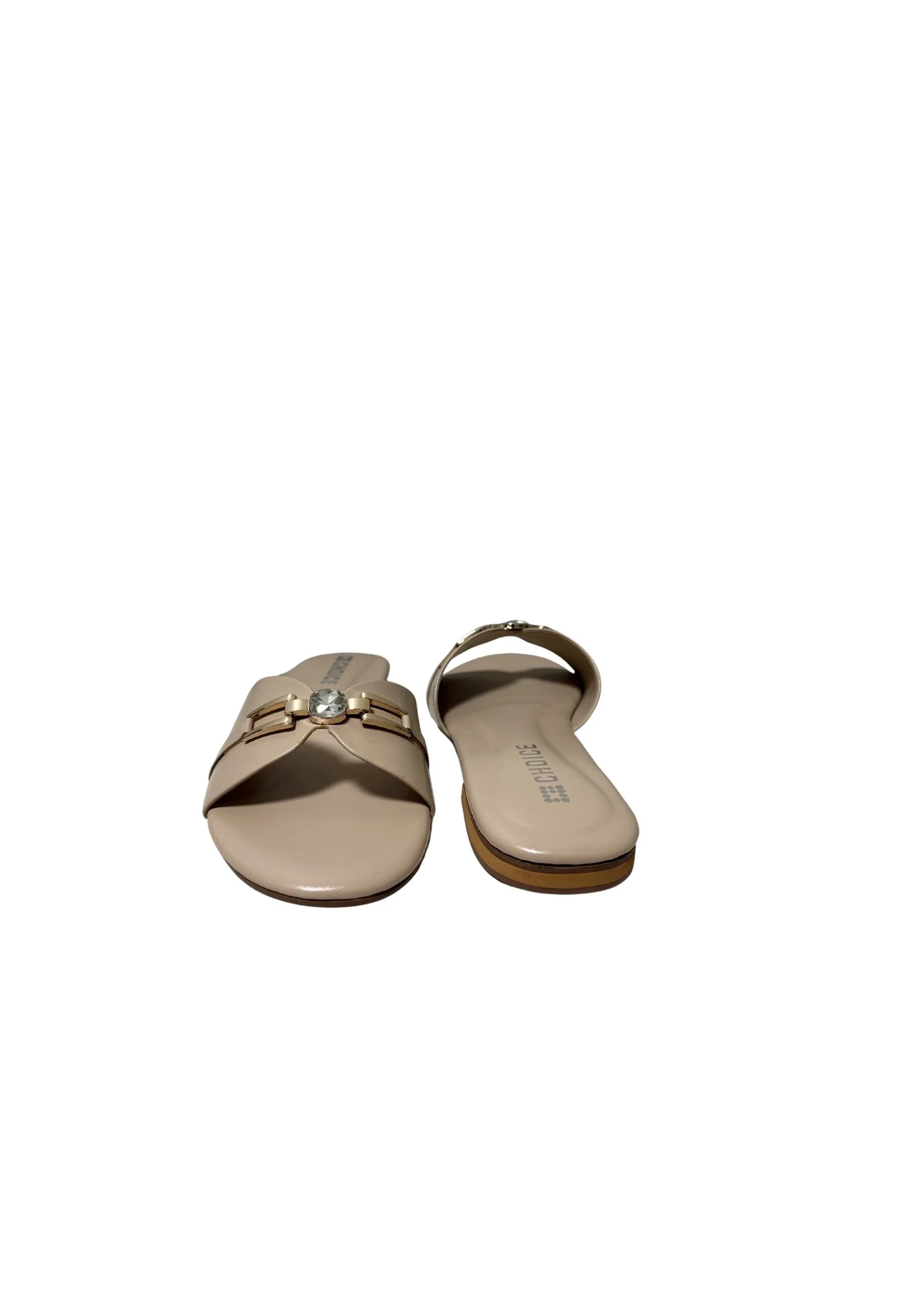 Ladies Fancy Flat Slipper-12877