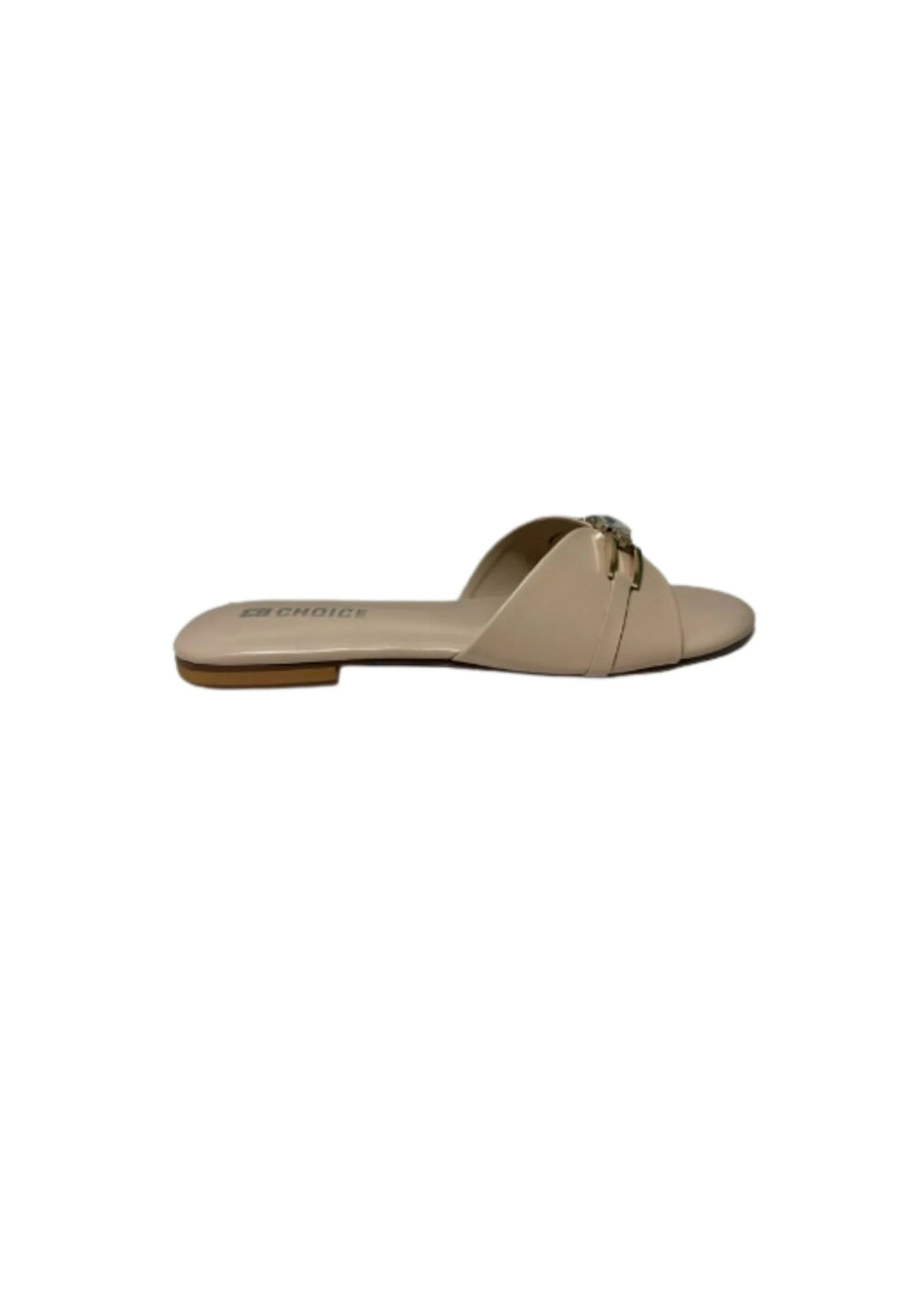 Ladies Fancy Flat Slipper-12877