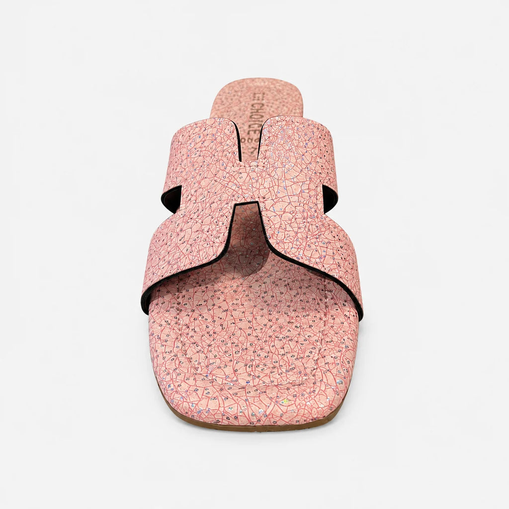 Flat Slipper – Peach | 12879