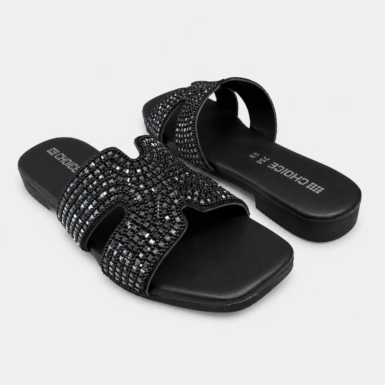 Flat Slipper - White | 12889