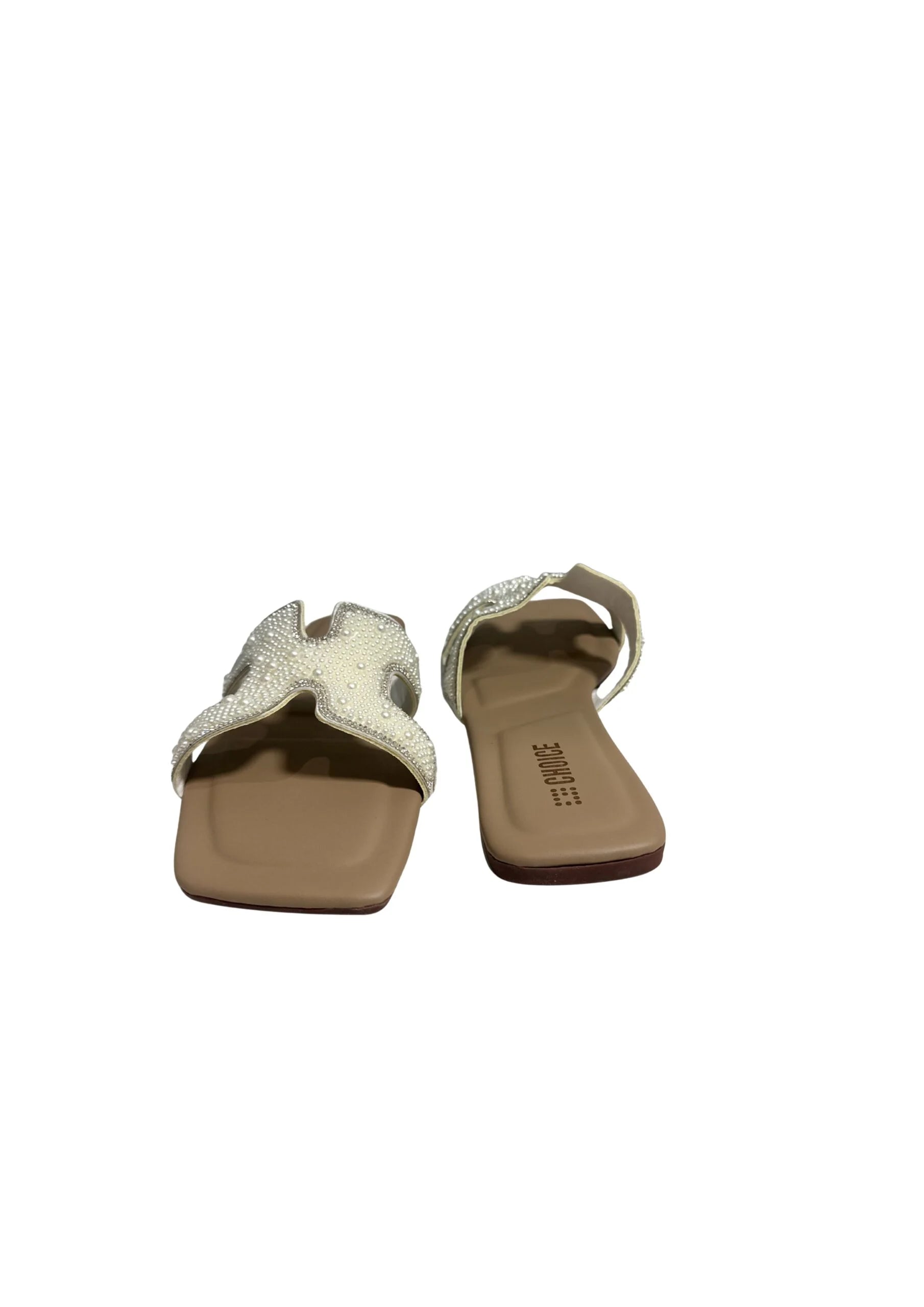Ladies Fancy Flat Slipper-12897