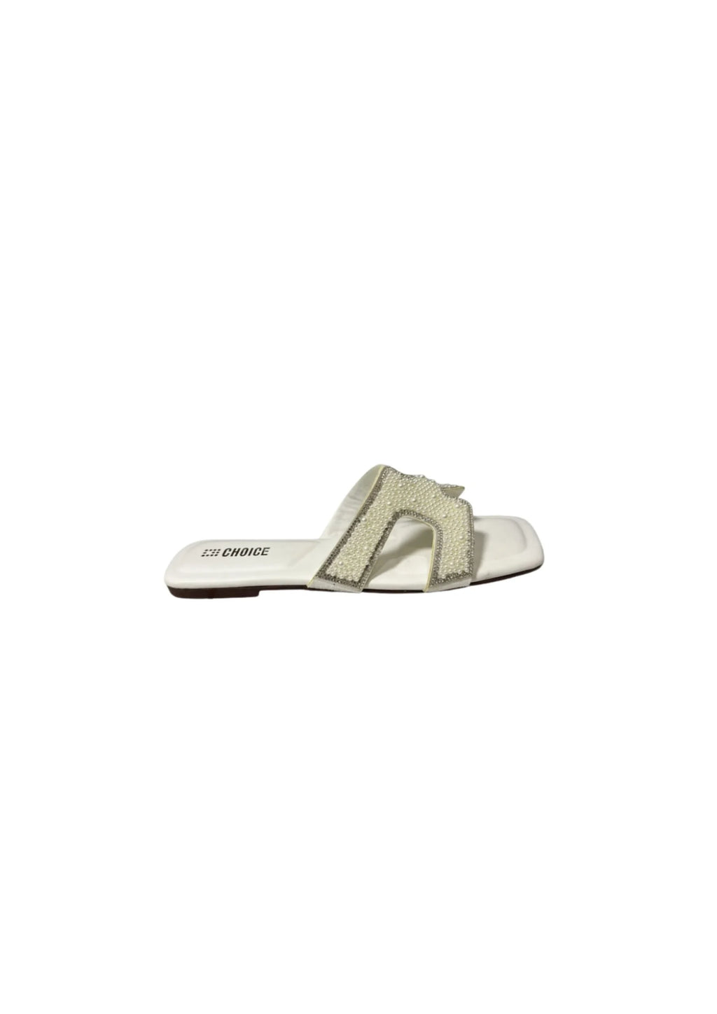 Ladies Fancy Flat Slipper-12897