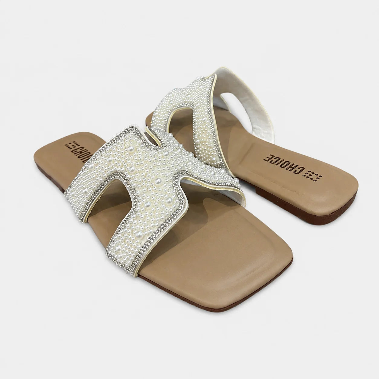 Flat Slipper - Fawn | 12897