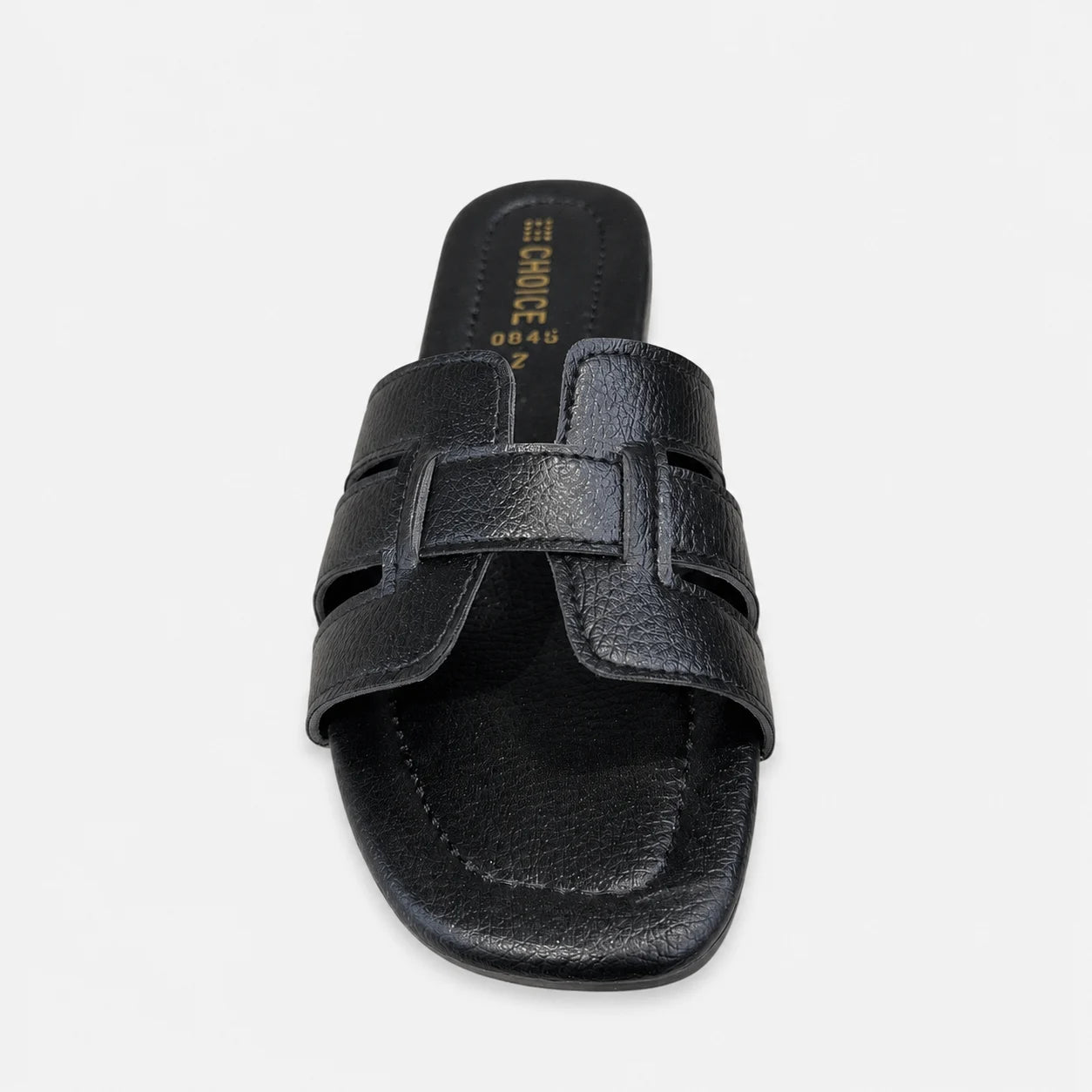 Flat Slipper – Black | 12900