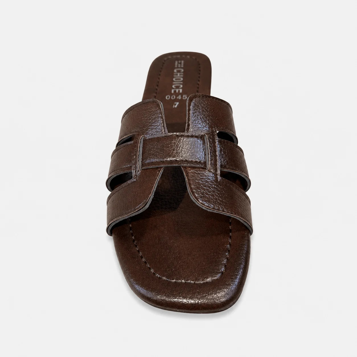 Flat Slipper – Brown | 12900