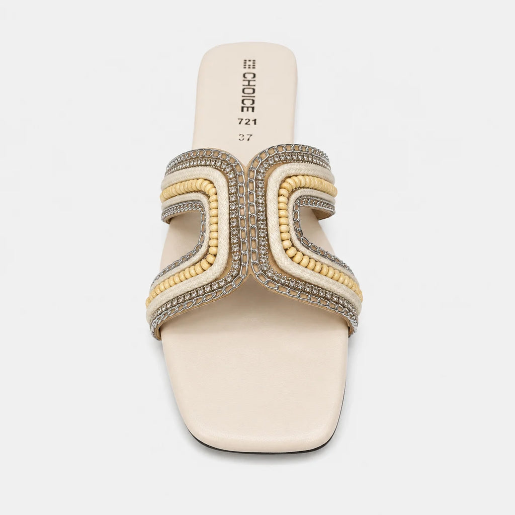 Flat Slipper - Fawn | 12911