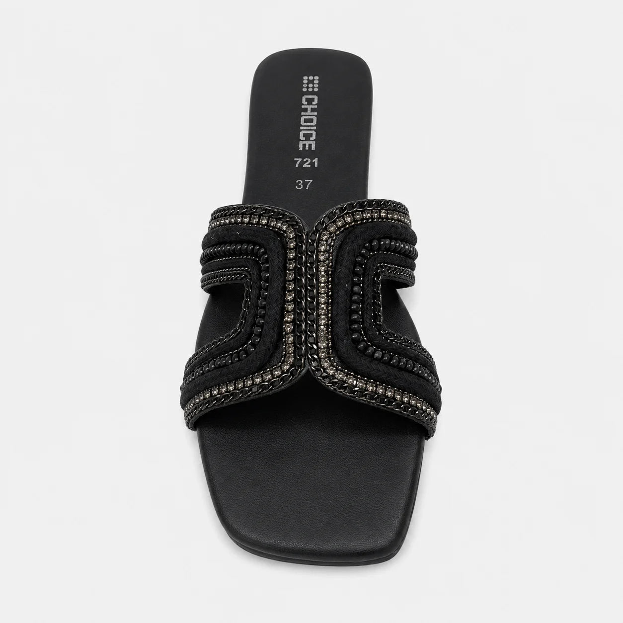 Flat Slipper - Black | 12911