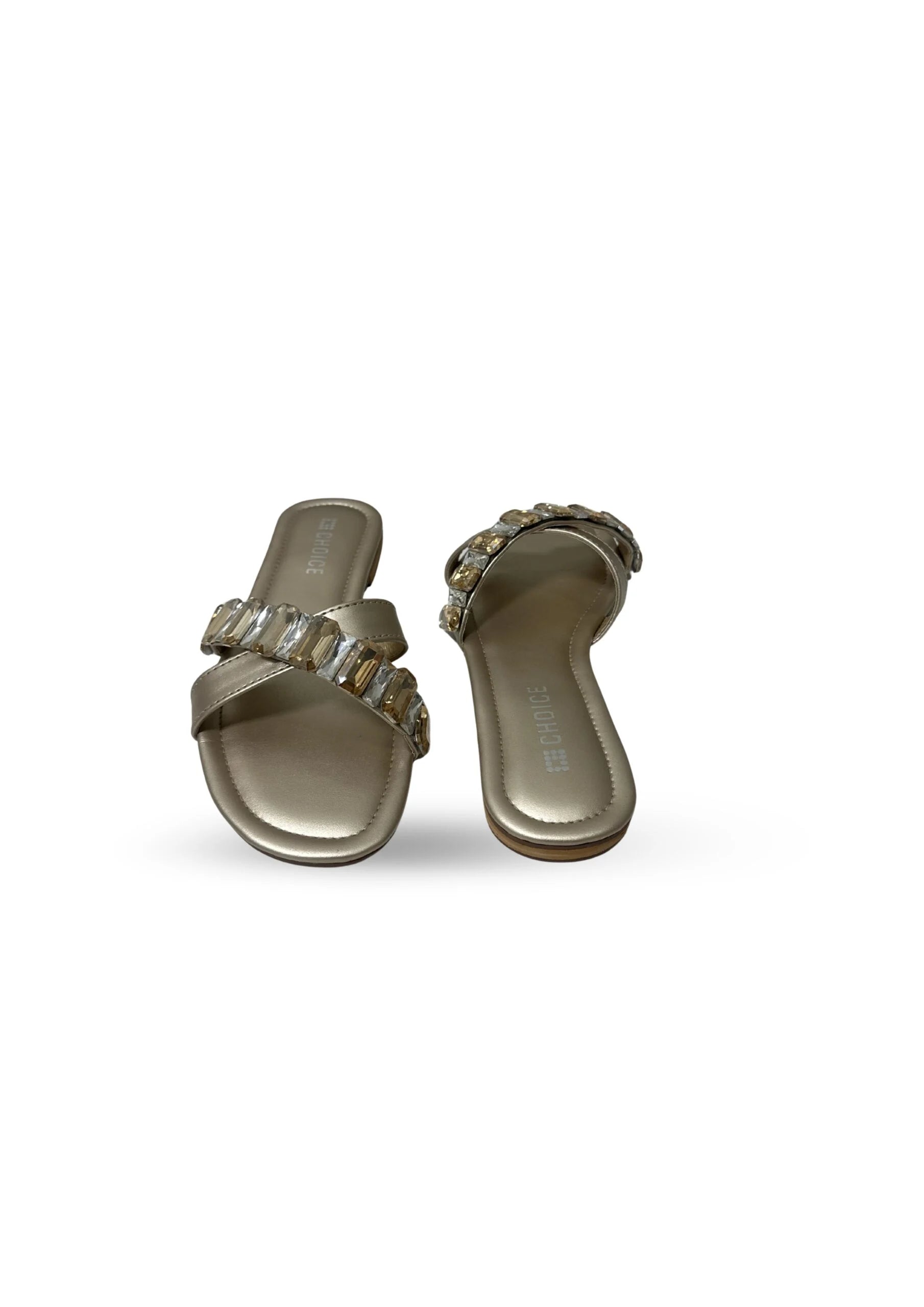 Ladies Fancy Flat Slipper-12914