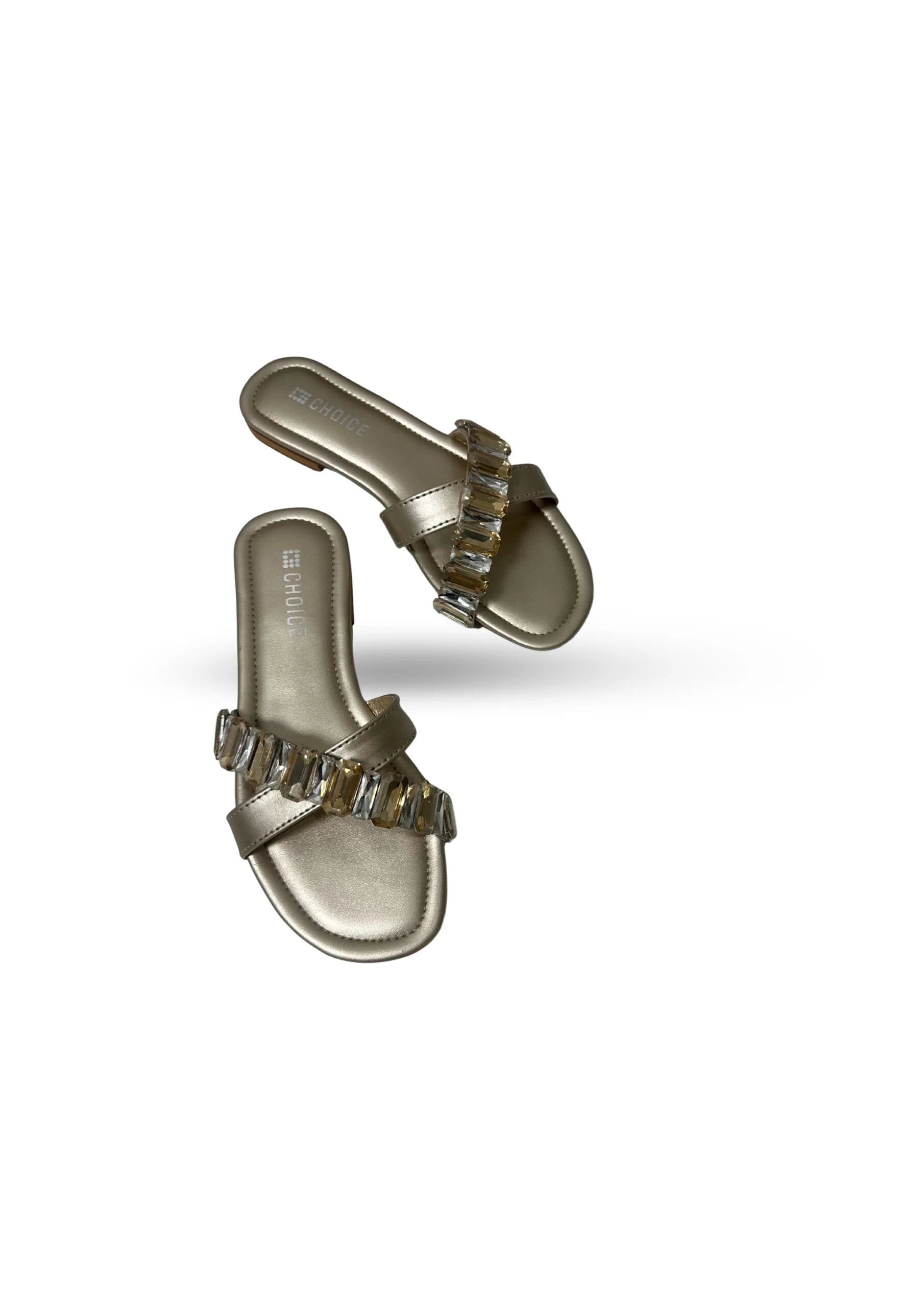 Ladies Fancy Flat Slipper-12914