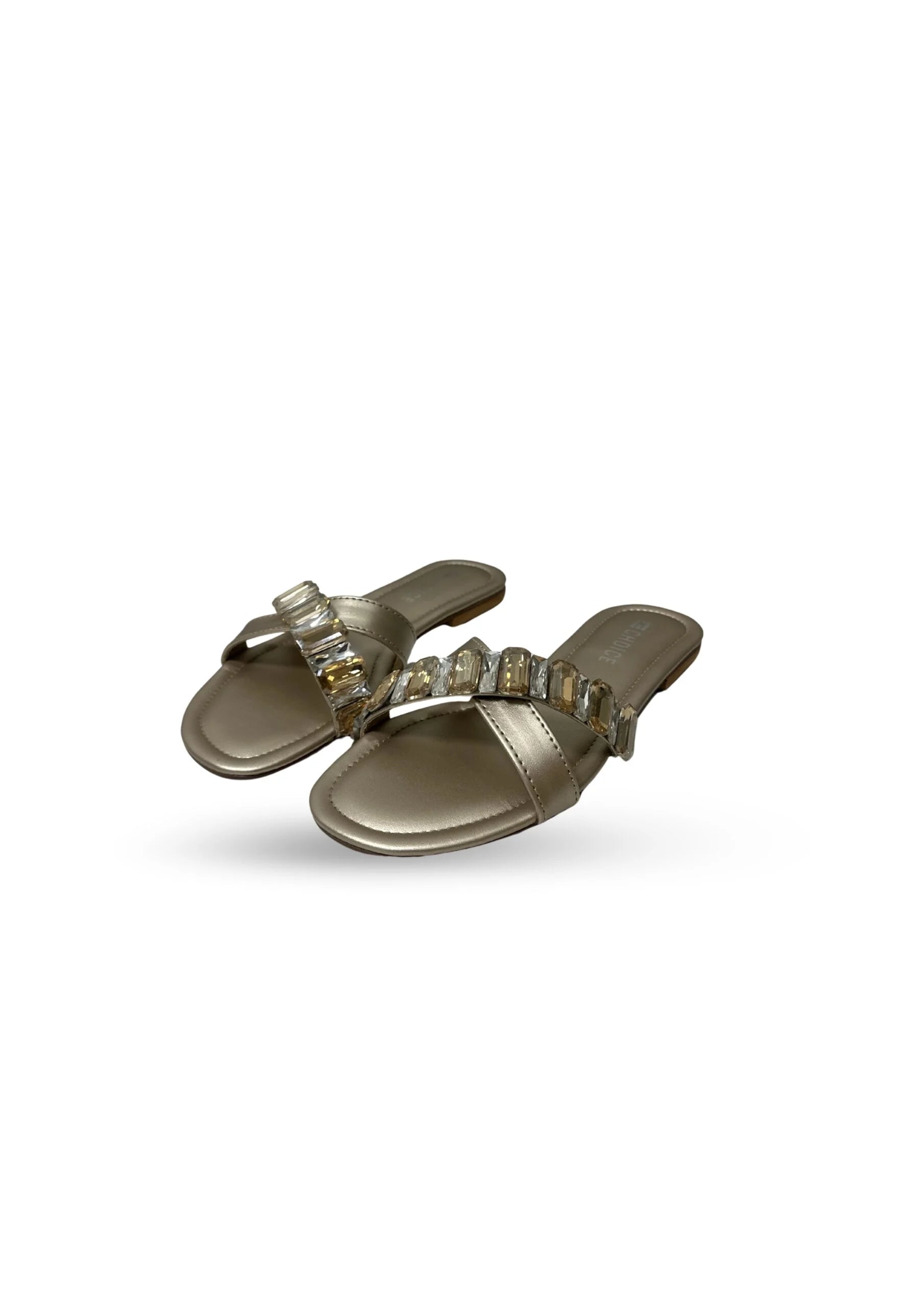 Ladies Fancy Flat Slipper-12914