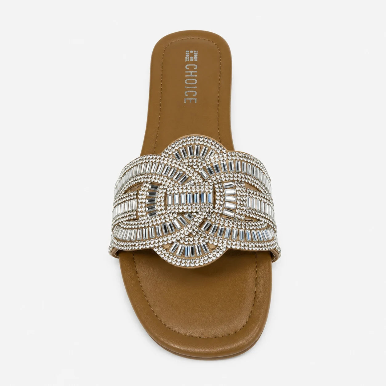 Flat Slipper - Brown | 12915