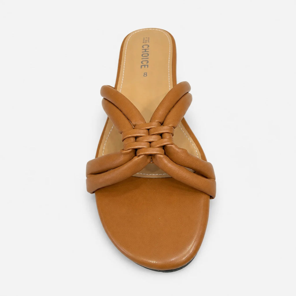 Flat Slipper - Mustard | 12933